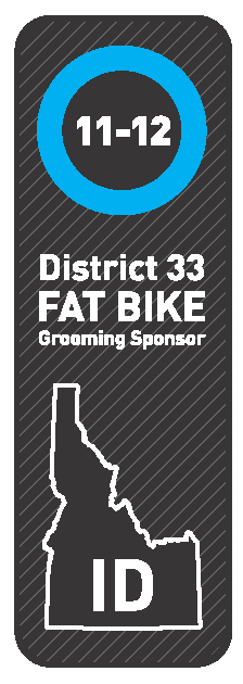 District 33 Fat Bike Sticker